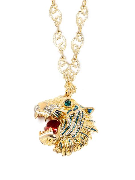 gucci tiger necklace